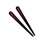 Chopsticks SVG Icon